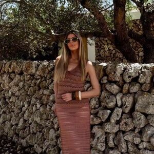 Sandro Irene Rhinestone Flower Maxi Dress